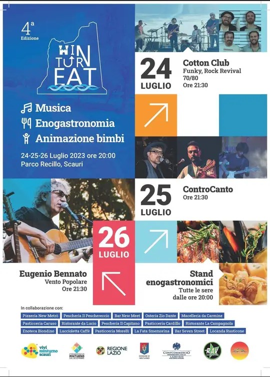 La locandina di Minturneat 2023