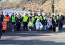 Sant'Elia Fiumerapido (Fr), le immagini del sit-in per la bonifica dell'impianto di stoccaggio dei rifiuti