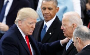 Trump, Biden e Obama