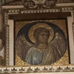 L'Angelo di Giotto che si conserva nella fortezza medievale di Boville Ernica (Fr)