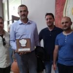 Antonio Croce riceve il premio Cappello d’oro per la produzione di zafferano