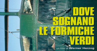 La locandina del film "Dove sognano le formiche verdi"