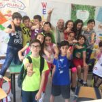 La classe di Sant'Angelo in Theodice saluta i lettori di Cassinogreen