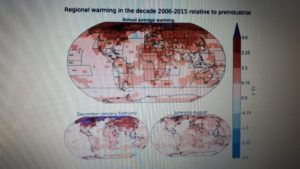 Le slide della presentazione del rapporto Ipcc sul clima