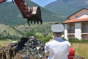 Gli scavi in località Nocione (Foto: Edoardo Grossi)
