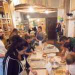L'interno della Piccola Sosteria a Cassino