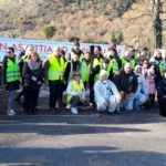 Sant'Elia Fiumerapido (Fr), le immagini del sit-in per la bonifica dell'impianto di stoccaggio dei rifiuti