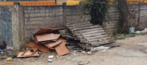 Eternit abbandonato a Cassino (Foto:L'inchiesta)