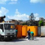 Raccolta dei rifiuti a Cassino