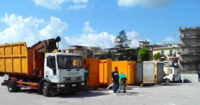 Raccolta dei rifiuti a Cassino