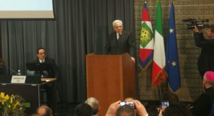 durante l'inaugurazione dell'Anno accademico a Uniclam (Foto: Edoardo Urbani / Cassinogreen)