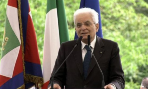 Il presidente della Repubblica, Sergio Mattarella