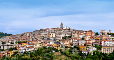 Il centro storico di Fiuggi (Fr)