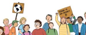 Greta e le altre, una delle illustrazioni di Francesca Rizzato