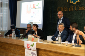 Il tavolo dei relatori al Forum sull'economia circolare in Ciociaria