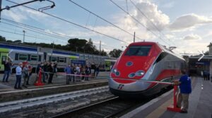 Il Frecciarossa a Cassino per la prima volta