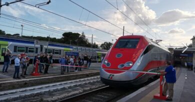 Il Frecciarossa a Cassino per la prima volta