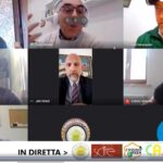 Un momento del webinar "Narrare l'economia circolare"
