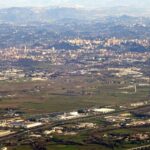 Panoramica della Valle del Sacco