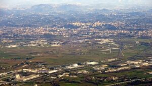 Panoramica della Valle del Sacco