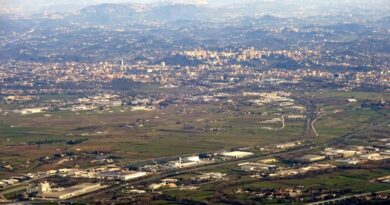 Panoramica della Valle del Sacco