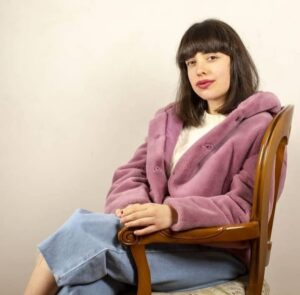 La scrittrice Asia Vaudo