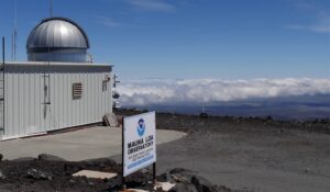 Osservatorio di Mauna Loa del laboratorio di monitoraggio globale di ricerca NOAA per il monitoraggio dell'anidride carbonica in atmosfera