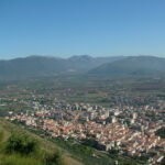 Veduta della Piana venafrana,situata nell'estremo Molise occidentale