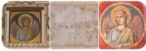 Il mosaico originale eseguito da Giotto