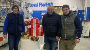 I fratelli Casgha, i titolari all'interno dell'azienda