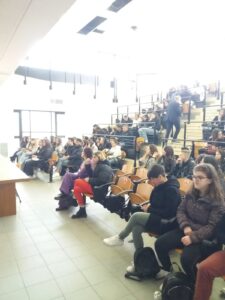 Maturandi presenti alla giornata per l'orientamento Unicas