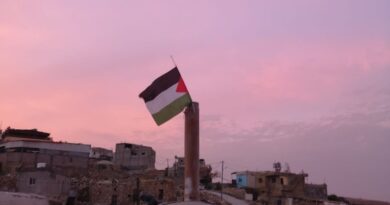 Villaggio vicino Hebron, Palestina