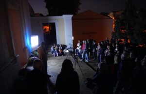 Lino Sorabella accoglie i partecipanti dell evento