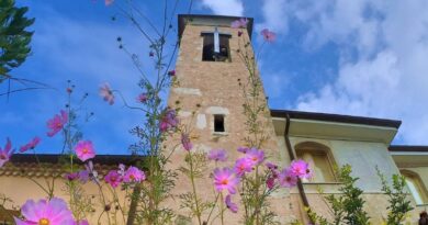 Il campanile del santuario della Ss. Madonna de Piternis