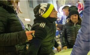 I bambini durante il carnevale di Pontecorvo